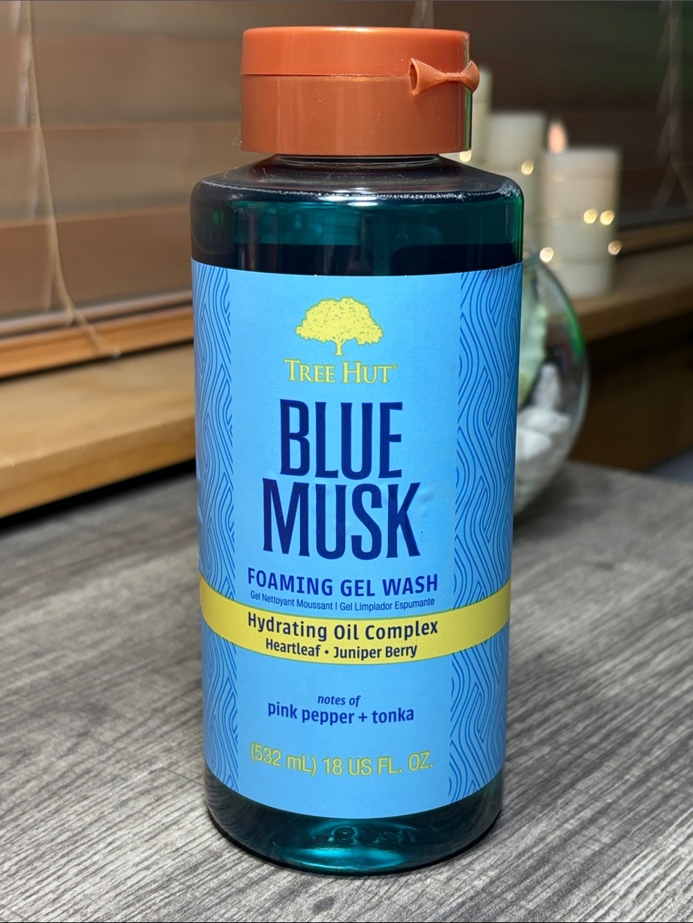 🍒5 for $40🍒 Tree Hut Blue Musk Foaming Gel Wash